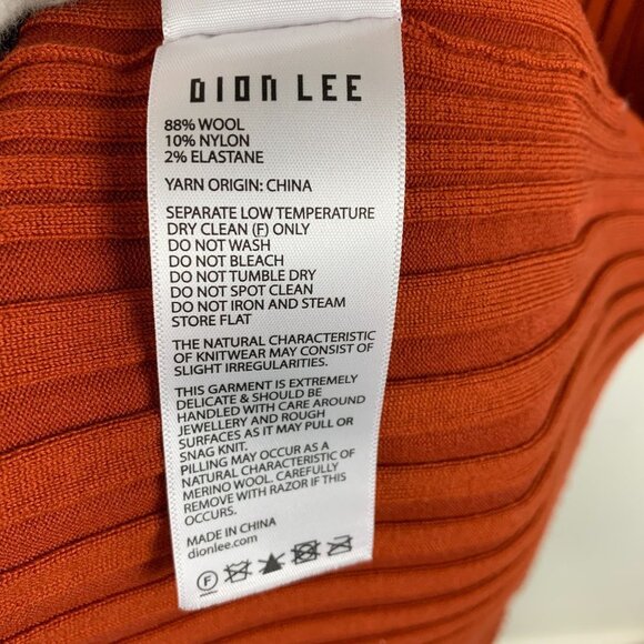 NWT Dion Lee Cardigan Midi Dress Size S - Picture 15 of 15